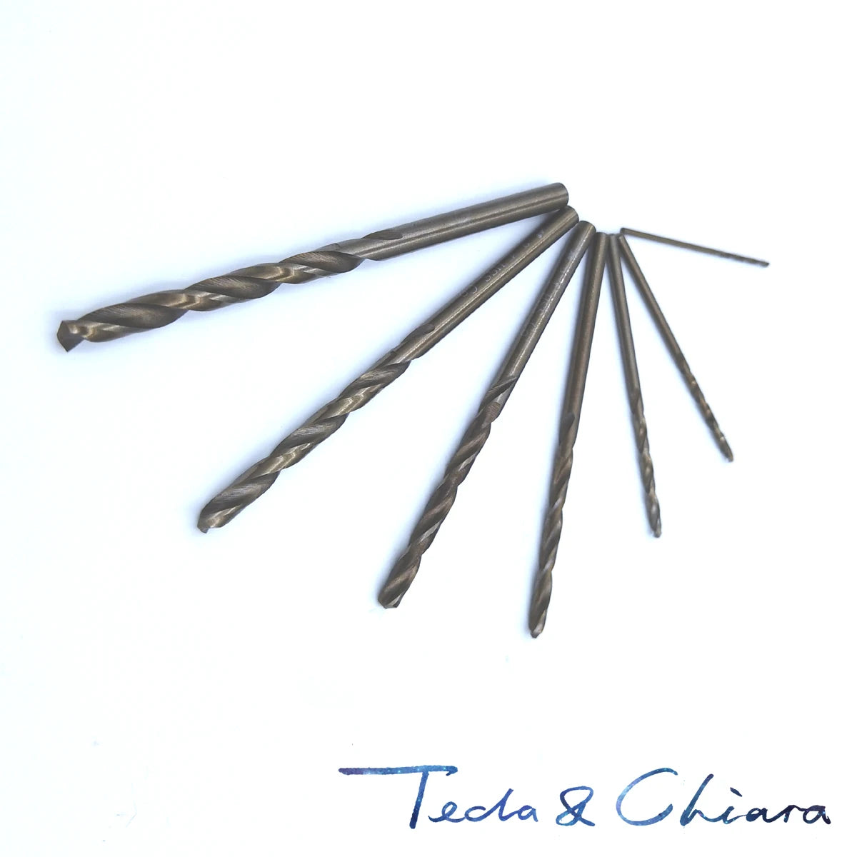 4 4.0 4.1 4.2 4.3 4.4 4.5 4.6 4.7 4.8 4.9 mm HSS-CO M35 Cobalt Steel Straight Shank Twist Drill Bits For Stainless Steel