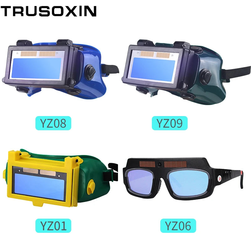 Solar Auto Darkening True color Welding Mask Welding Helmet Eyes Goggle/Welder Glasses Arc Protection Helmet for Welding Machine