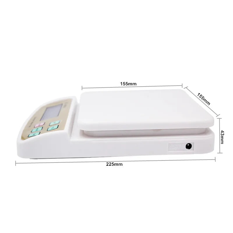 10kg 10000g 1g Precision Digital Electronic LCD display Kitchen Weight Weighing Scale balance with backlight 20% off