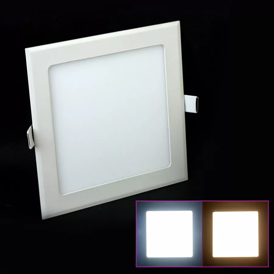 Recessed LED Ceiling Light 3-25W Warm White/Natural White/Cold White Square Ultra thin led panel light AC85-265V LED Down Light