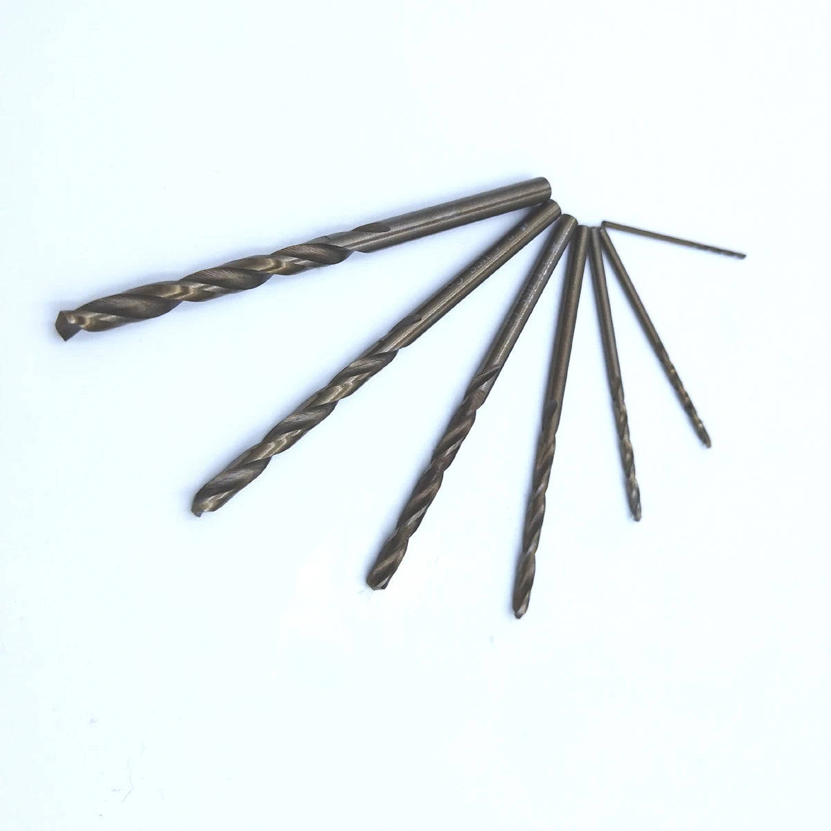 4 4.0 4.1 4.2 4.3 4.4 4.5 4.6 4.7 4.8 4.9 mm HSS-CO M35 Cobalt Steel Straight Shank Twist Drill Bits For Stainless Steel