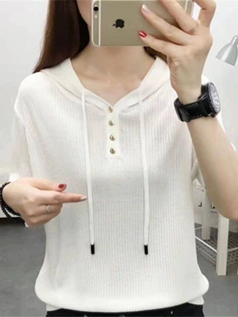 Women's Clothing Counter Withdraw from Cupboard Genuine Loose Short Sleeve T-shirt