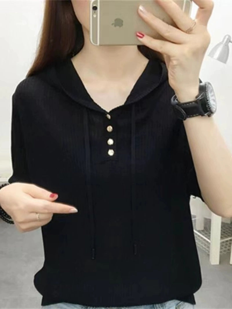 Women's Clothing Counter Withdraw from Cupboard Genuine Loose Short Sleeve T-shirt