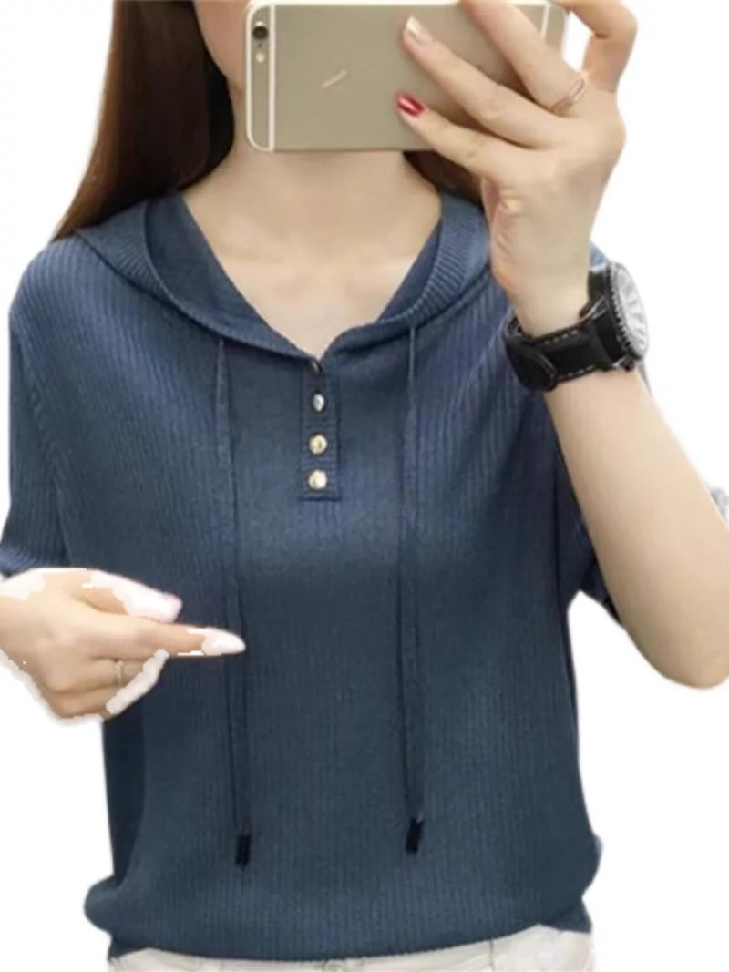 Women's Clothing Counter Withdraw from Cupboard Genuine Loose Short Sleeve T-shirt