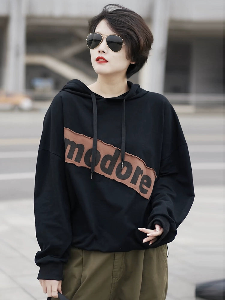 Fashion Spring and Autumn Trendy plus Size Loose-Fitting Casual Pullover