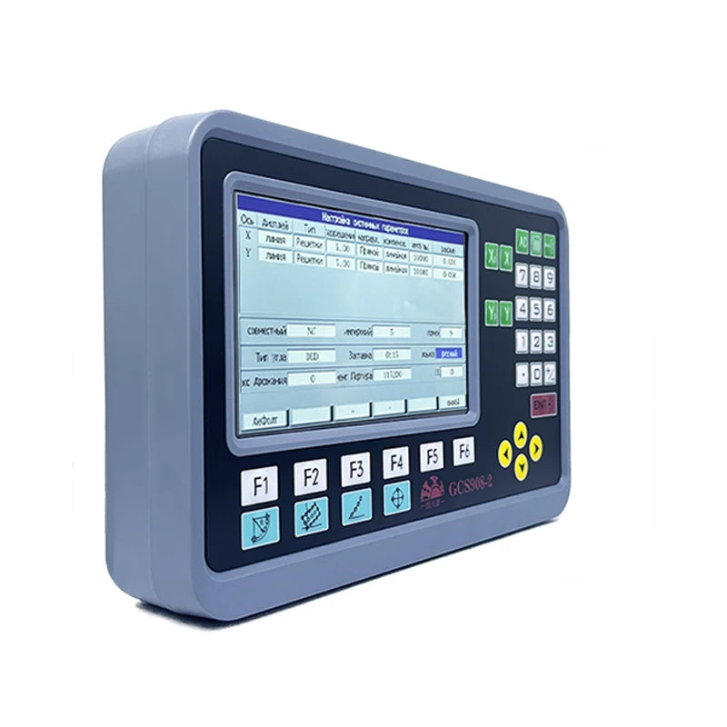 13 Languages Complete Set Dro 2 Axis LCD Dro Digital Readout and 2 Pieces High Precision 1um Linear Scale for Lathe Mill