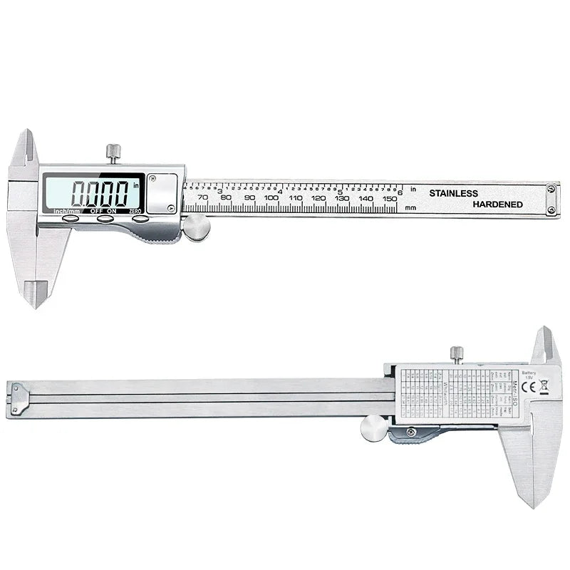 6-Inch 0-150mm Stainless Steel Electronic Digital Vernier Caliper Metal Micrometer Measuring pie de metro