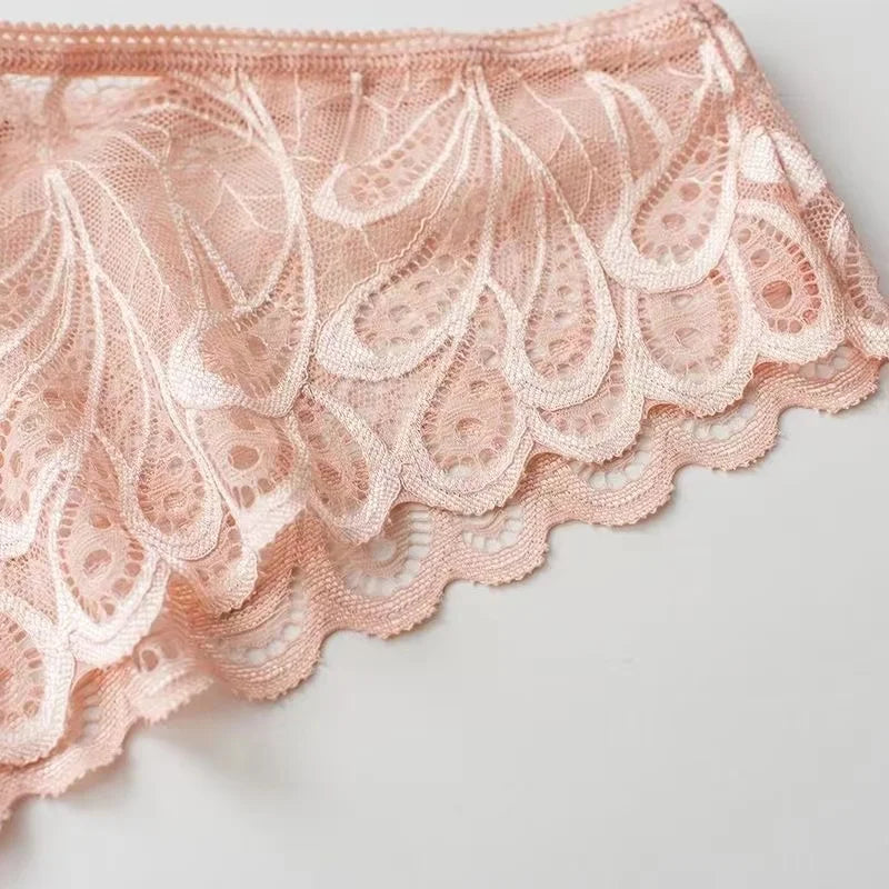 Women's Sexy Panties Lace Underwear for Women Tangas Cotton Crotch Panty Lingerie Soft Bragas Mujer Women Lace Panties Encaje