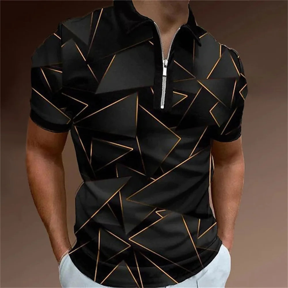 2023 Waves Men's Shirts High Quality Polo For New Golf Wear Short Sleeve Shirt Man 2023 Summer Casual Mens Designer Clothes Tops