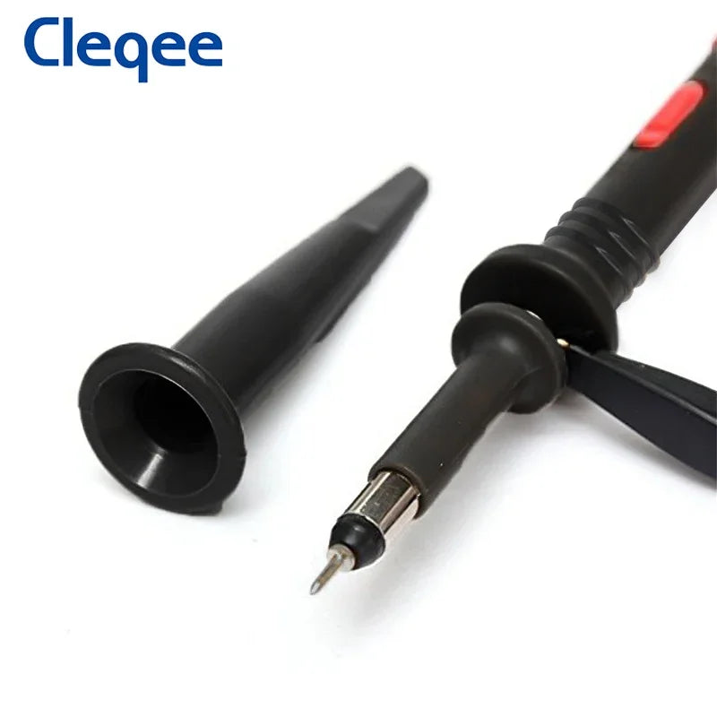 Cleqee P2000 Series Oscilloscope Probe 60MHz 100MHz 200MHz X1/X10 P2060 P2100 P2200 BNC Test Lead kit