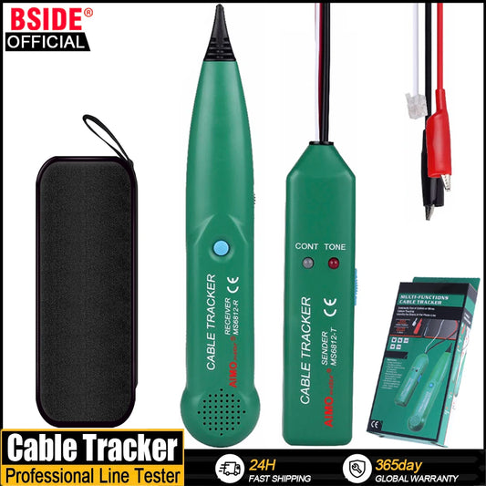 MS6812 Cable Tracker Tester Professional Line LAN detector UTP STP Telephone Wire Tracer Breakpoint location Diagnose Tone