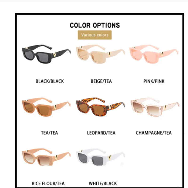 Retro Cool Small Frame Cat Eye Sunglasses for Women Luxury  Sun Glasses Men Fashion Jelly Sunglasses with Metal Hinges